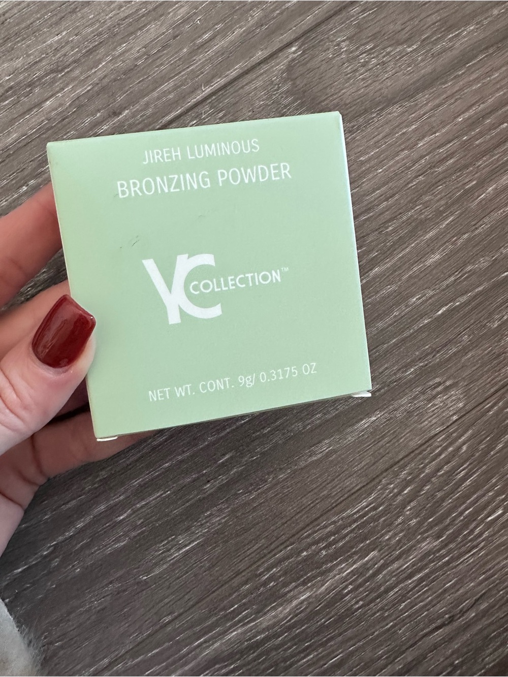 YC Collection Luminous Jireh Bronzing Powder Bronzer Enough-Full Size 9g .3175oz